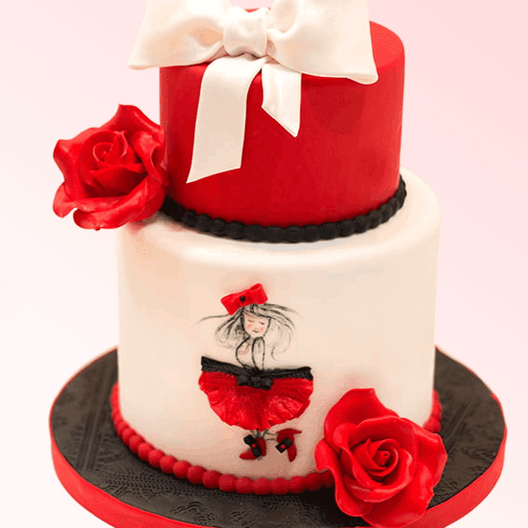 ICING ROSU RAINBOW AZO 1KG