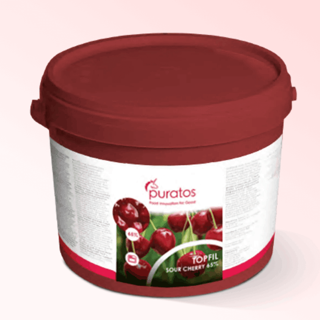 PUR TOPFIL SOUR CHERRY 65% 12 KG