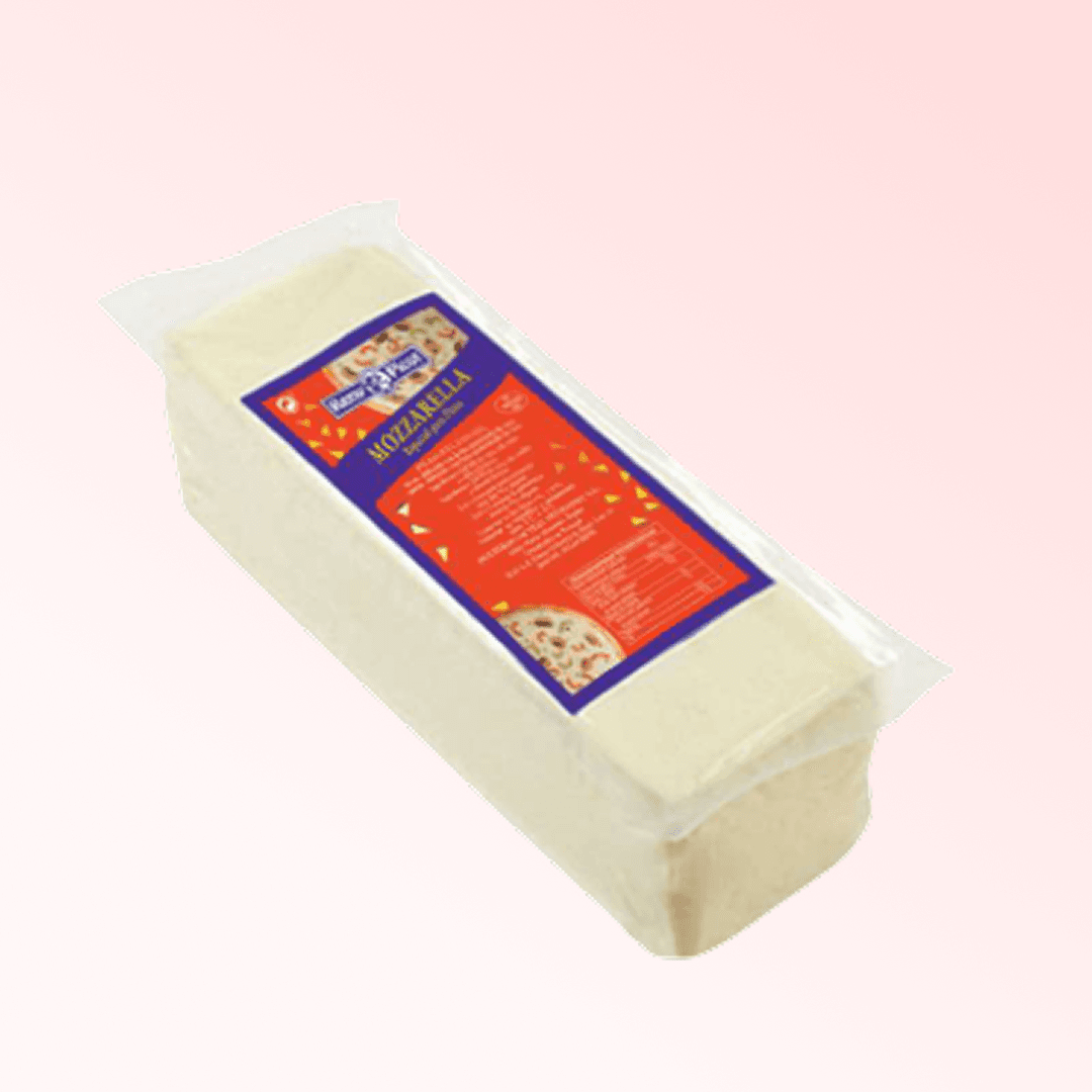 Mozzarella block 2.5 kg - palm oil