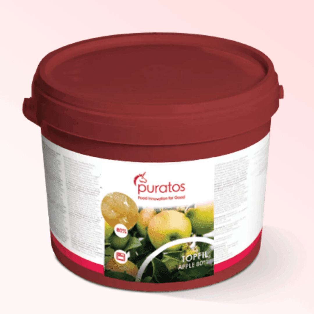 PUR TOPFIL APPLE BUCATI 80% 12 KG